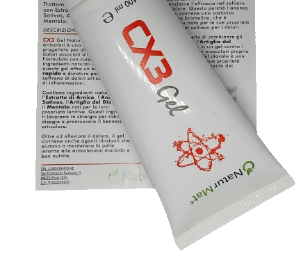 Gel naturale per dolori articolari CX3 NaturMat™ – Rimedi naturali del Dott. Barone