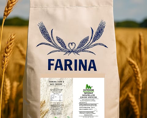 Farina NaturMat da grani antichi Solina Cappelli Triticale per intolleranti al glutine