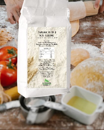 Farina di GRANI ANTICHI Macinati a Pietra Grani Antichi - 1 Kg