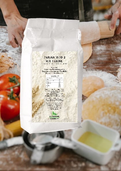 Farina di GRANI ANTICHI Macinati a Pietra Grani Antichi - 1 Kg