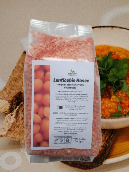 LENTICCHIE ROSSE Artigianali 500 g