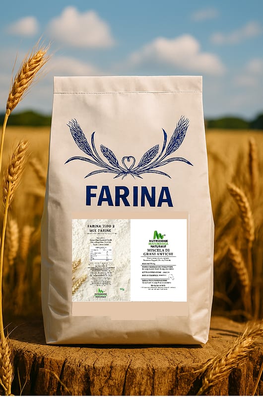Farina di grani antichi Solina Senatore Cappelli Triticale per pane e pasta