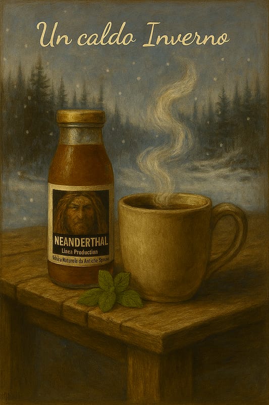Nelle freddi giornate la Bevanda Energetica Naturale Antichi Sapori NEANDERTHAL -200 ml - immagine 2