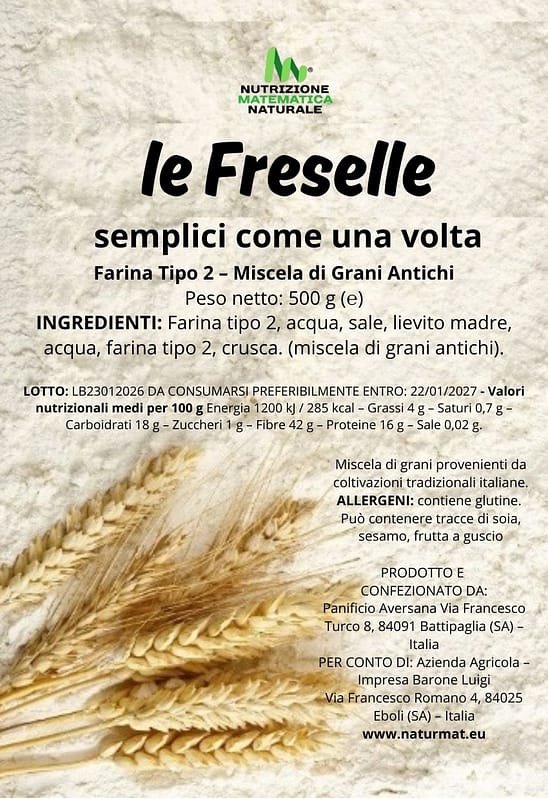 LE FRESELLE semola di Grani Antichi 500 g - immagine 2