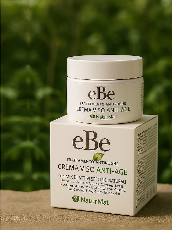 NaturMat eBe Crema Viso e Corpo ANTI-AGE UniSex