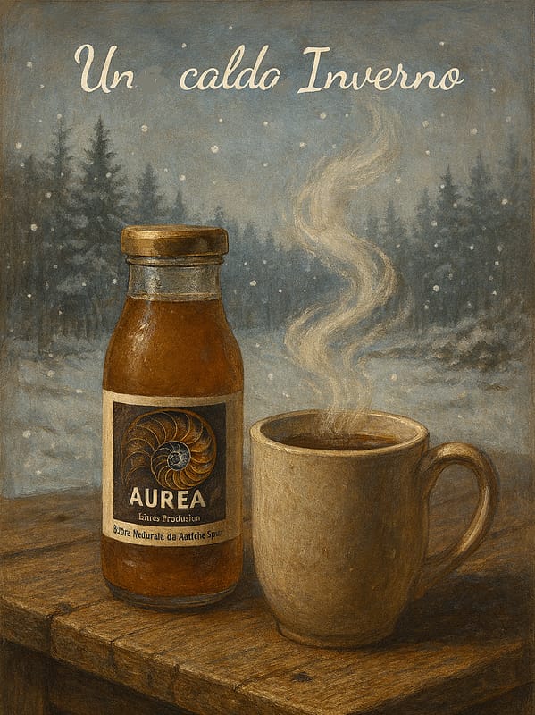 Nelle Freddi Giornate la Bevanda Energetica Naturale Antichi Sapori AUREA -200 ml