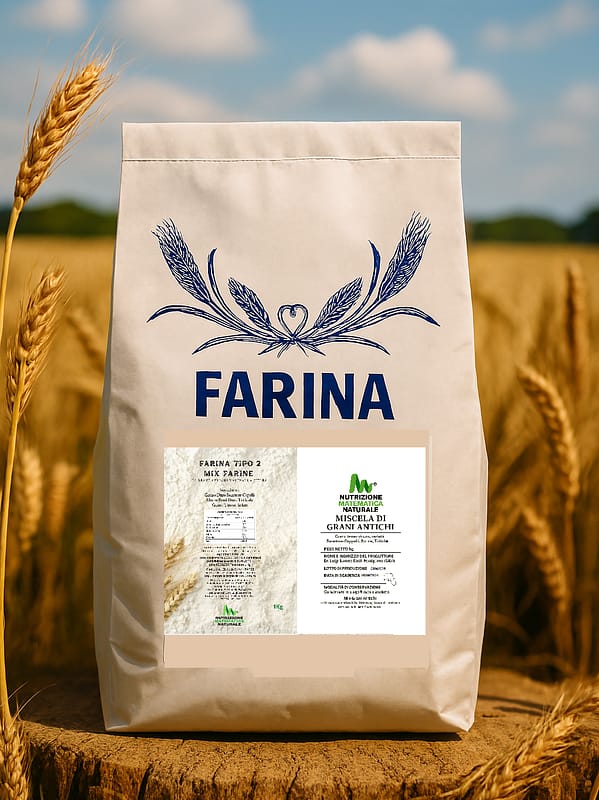 Farina di grani antichi Solina Senatore Cappelli Triticale per pane e pasta