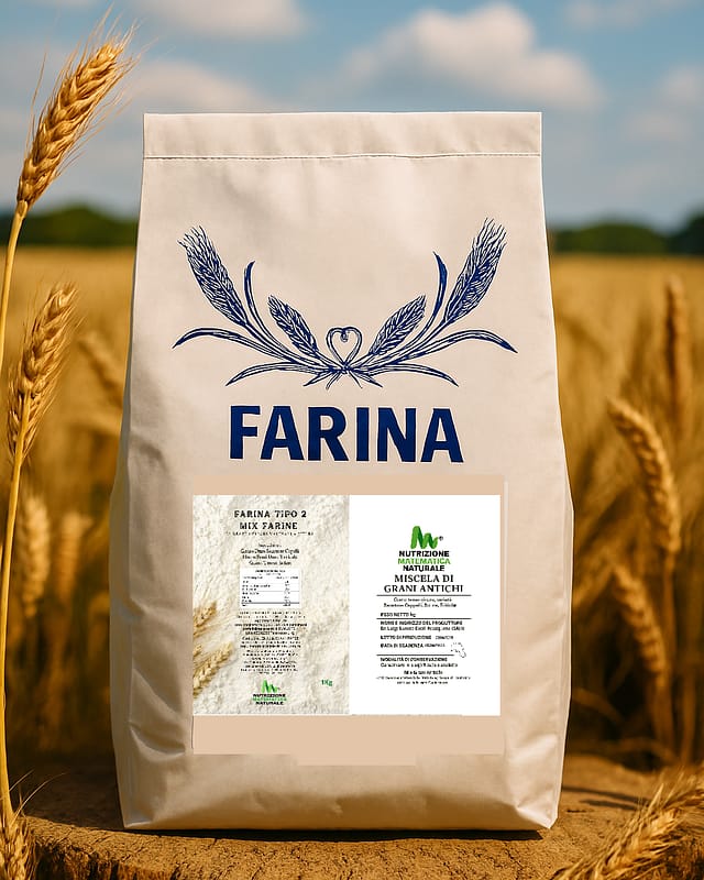 Farina di grani antichi Solina Senatore Cappelli Triticale per pane e pasta