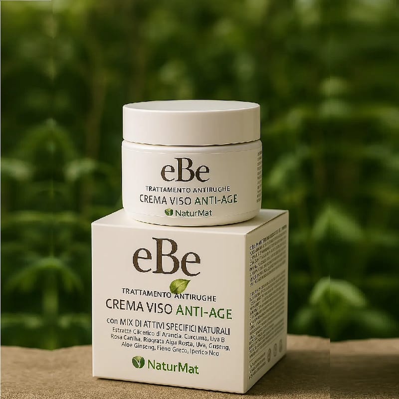 NaturMat eBe Crema Viso e Corpo ANTI-AGE UniSex