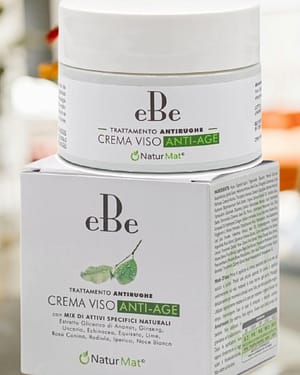 NaturMat eBe Crema Viso e Corpo ANTI-AGE UniSex